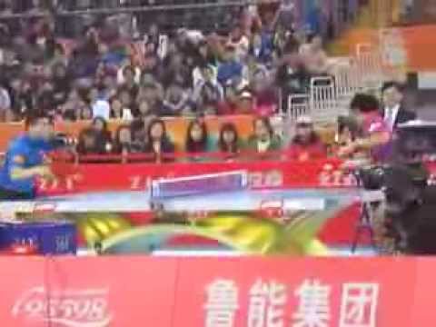 2013 China Super League-Men's Semifinal(4th Game): Zhang Jike(Shandong) vs Ma Long(Ningbo)