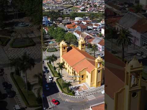 Cidade de PALMEIRA PR #drone #paraná