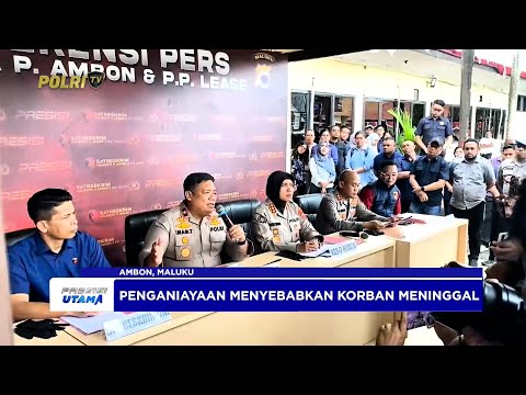 POLRESTA PULAU AMBON AMANKAN PELAKU PENGANIAYAAN PELAJAR
