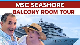 MSC Seashore Aurea Cabin | Full Tour of Room 9036 + Extended Balcony