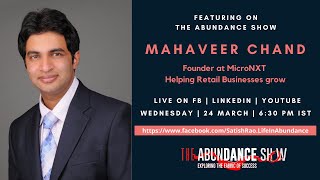 Featuring Mahaveer Chand on The Abundance Show