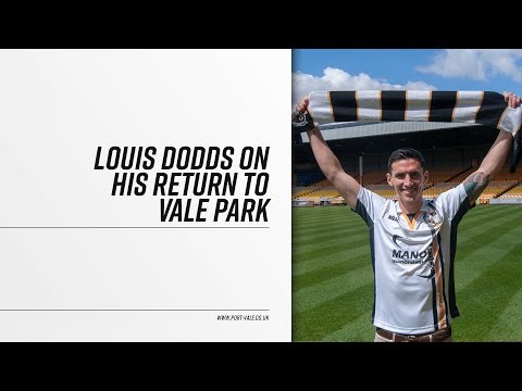 Louis Dodds on his Return to Vale Park