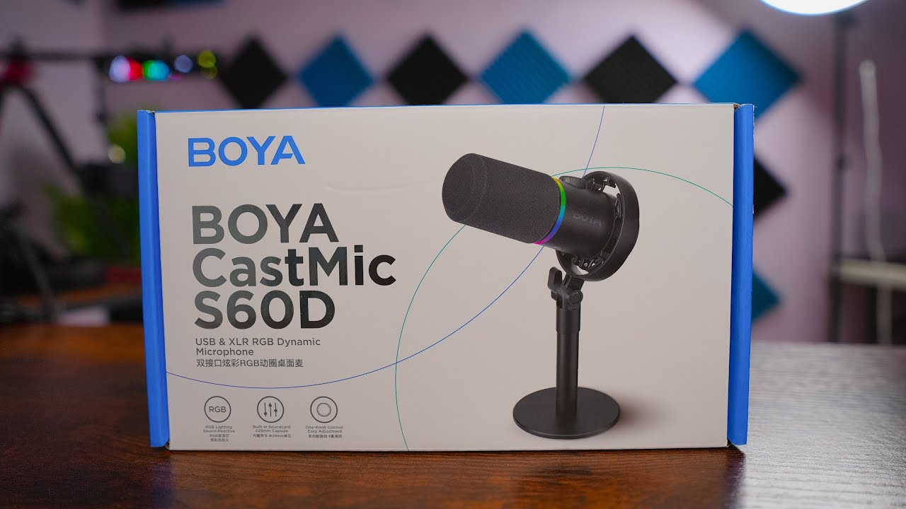 ASMR。Il Mio Nuovo Microfono 🎙️*BOYA CastMic S60* | ASMR ITA