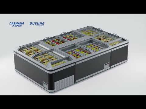  Up & Down Door Classic Island Freezer