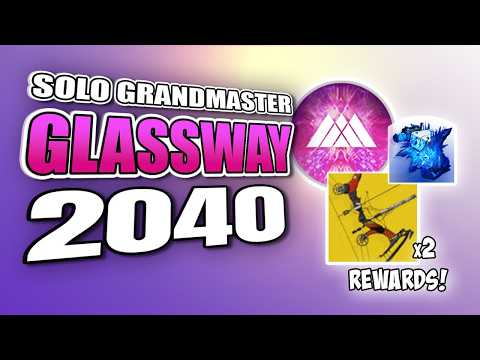 Solo Glassway Grandmaster | 30 Power Under | Destiny 2 The Final Shape