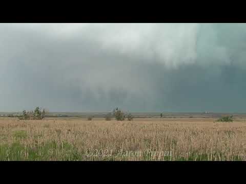 Tornadic Supercell: Hays, KS 5-26-2021