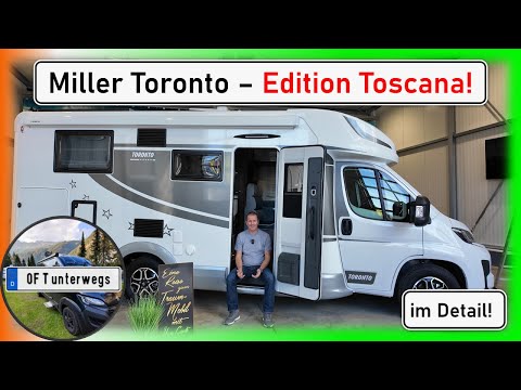 Der Miller Toronto im Detail! Edition Toscana von Uwe Gante. Geräumiges Wohnmobil mit vielen Extras