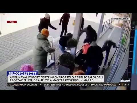 A szélsőbaloldali erőszak ellen fogott össze a kormány Amerikával, de a jelző lemaradt - HírTV