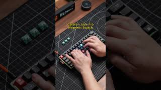 Different magnetic switches typing sound.