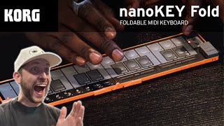 Video thumbnail for NEW Korg nanoKEY Fold - Who is it for? by Emlyn In The Mix