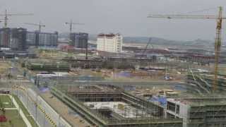 preview picture of video 'Construction Time-lapse (2 hours in 45 seconds) - Camp Humphreys, South Korea'