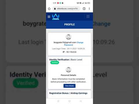 Atlantiscex Exchanges 🚀🚀🚀Free Airdrop  AC Coin 6000