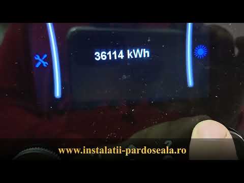 Consum pompa caldura Daikin dupa 3 ani la 180mp calorifere, jud MH..by CIupirom Instal