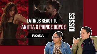 Latinos react to Anitta with Prince Royce - Rosa (Official Music Video) REACTION | FEATURE FRIDAY ✌