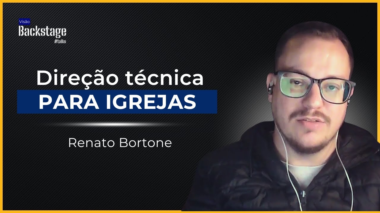 Renato Bortone: liderando voluntários nas áreas técnicas