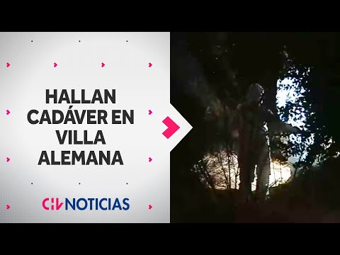 ENCUENTRAN CADÁVER con impacto balístico en Villa Alemana: Tendría 7 días de deceso - CHV Noticias
