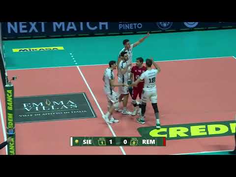 Highlights Emma Villas Siena - Conad Reggio Emilia 3-1