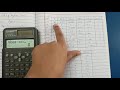 Solving harmonic analysis using calculator