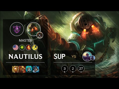 Nautilus Support vs Braum - NA Master Patch 11.2