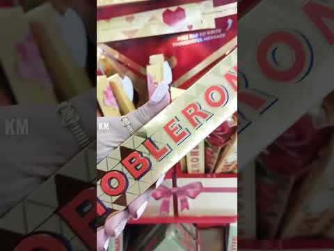 LIMITED EDITION TOBLERONE FLOWER-DESIGNED PACK #shorts #chocolate