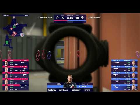 AUG is still deadly AF | G2 Esports Vs Complexity | Blast Premier Spring Groups 2022