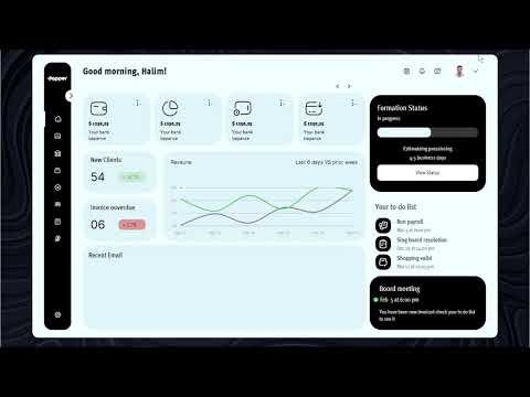 Modern Dapper Dashboard UI | JavaFX + SCSS Custom Design, Coming soon