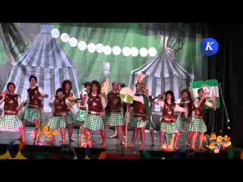 Chirigota: Los breijas Guerreros independientes del Sur -presentacion- Carnaval de Carmona 2.013