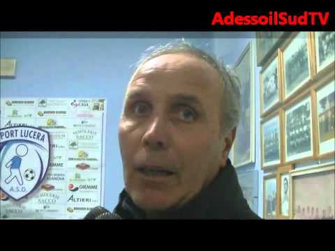 Le interviste del  dopo partita tra  ASD Sport  Lucera  e  Cagnano