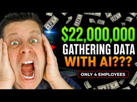 Public Data + 4 People = $22 Million? - Use My AI Method!