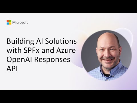 SPFx + Azure OpenAI: Build AI Responses SPFx + Azure OpenAI: Build AI Responses