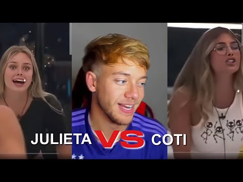 JULIETA VS COTI: Nacho reacciona a la pelea 😂