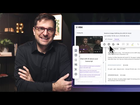Rev's Transcript Editor Overview