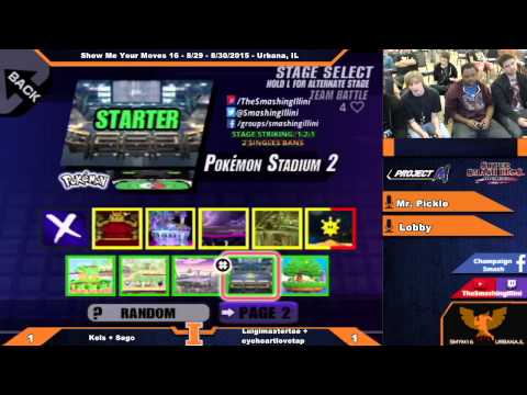 [SMYM16] Kels + Sago vs. Luigimastertae + eyeheartlovetap PM 3.6 Doubles