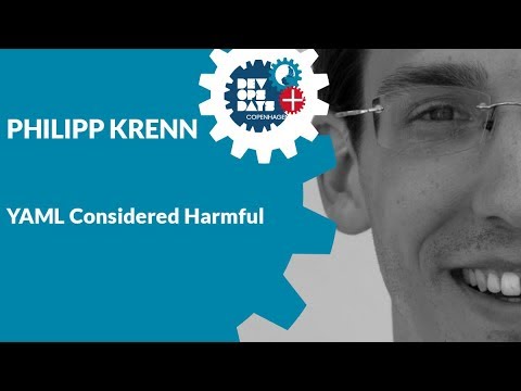 Ignite Talk - Philipp Krenn - YAML Considered Harmful