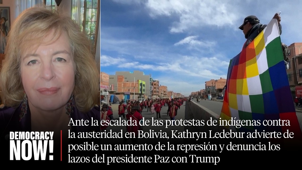 Ante la escalada de las protestas en Bolivia, advierten de posible un aumento de la represión