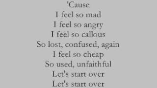 Box Car Racer -I Feel So[Lyrics]