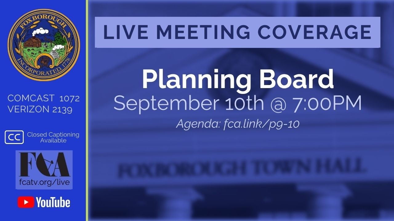 From the Planning Board