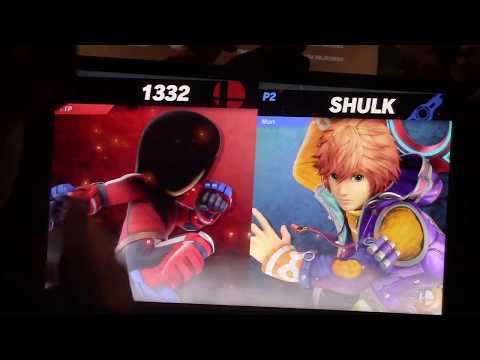 FireThePyro (Mii Brawler) vs. aaron! (Shulk) - Pool D4, Winners Round 2 - Play With Heart