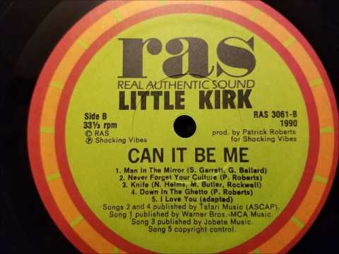 Little Kirk - Down In The Ghetto - RAS/Shocking Vibes LP - 1990