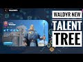 WALDYR NEW TALENT TREE - Call Of Dragons