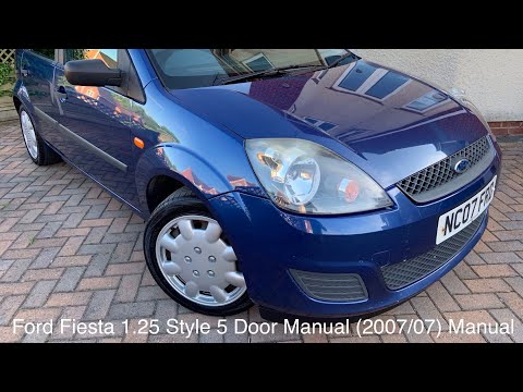 Ford Fiesta (2007) 1.25 (Zetec Engine) Style 5 Door Manual - SOLD