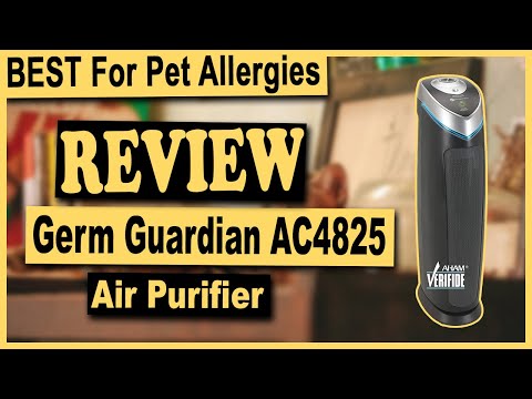 Germ Guardian AC4825 Air Purifier Review - Best Air Purifier For Pet Allergies