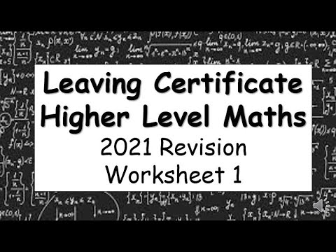 Revision Worksheet 1 (2021) -  Exam Style Questions