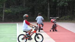 Hunter is 2-Wheeling!