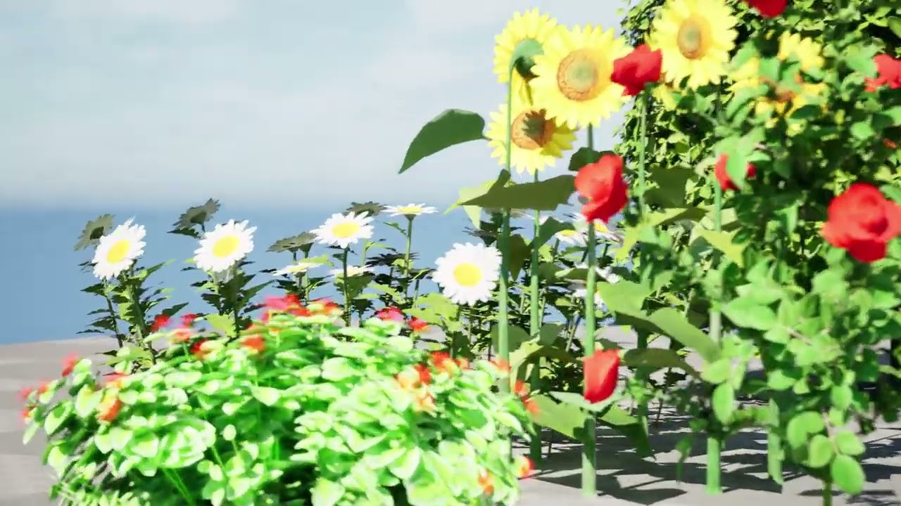 High-Detail Outdoor Plant Collection 3D Model