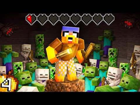 ¿PUEDO PASAR MINECRAFT A MEDIO CORAZÓN? 😰💔 UHC España T12 Ep. 4 (MIKECRACK)