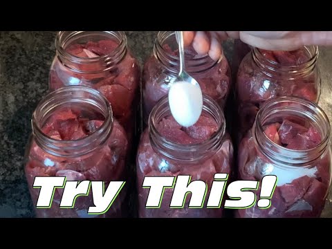 How to Can your Deer Meat