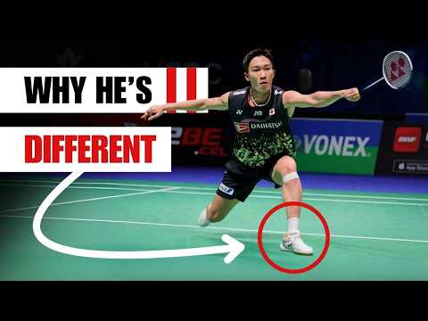 Kento Momota's Transitional Step That Makes His Footwork Better Than Yours (Footwork Analysis)