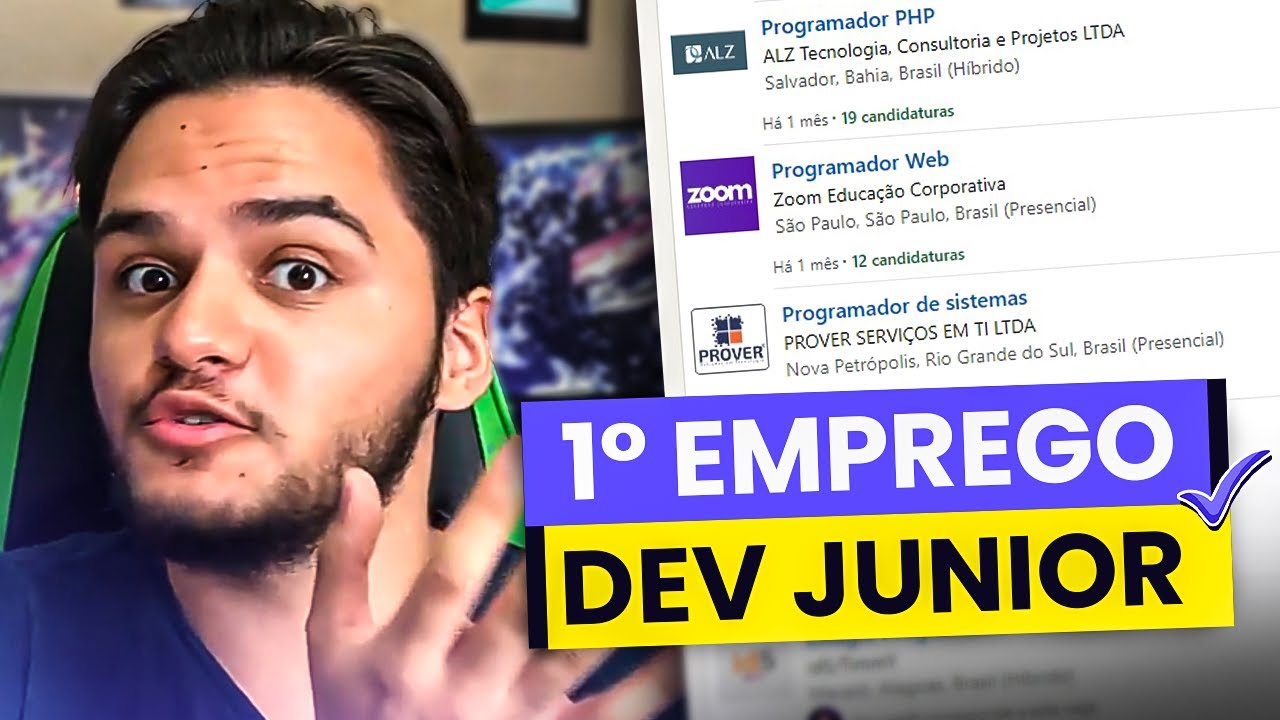Como Consegui meu Primeiro Emprego de Programador Junior