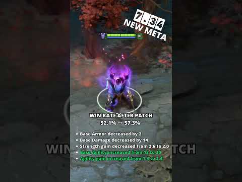Riki after patch 7.34 #dota #dota2  #riki #7.34 #734  #patch #shorts